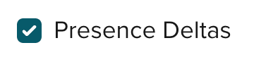 Portal Configuration: Presence Deltas Portal Configuration: Presence Deltas