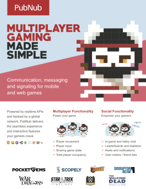 PubNub & Multiplayer Gaming.