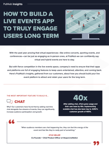 How to Build a Live Events App to Engage Users Long Term