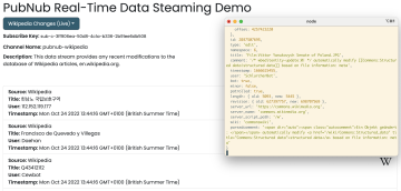 PubNub Real-Time Data Streaming Demo