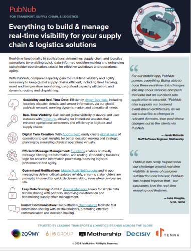 PubNub for Real-Time Visibility