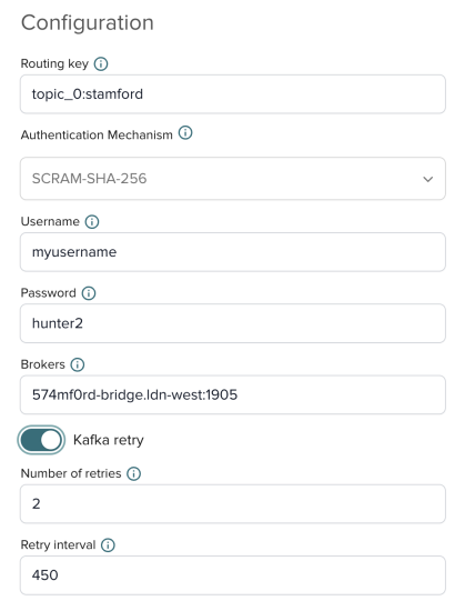 Creating a Kafka Action 