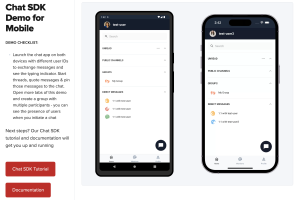 Chat SDK Mobile Demo