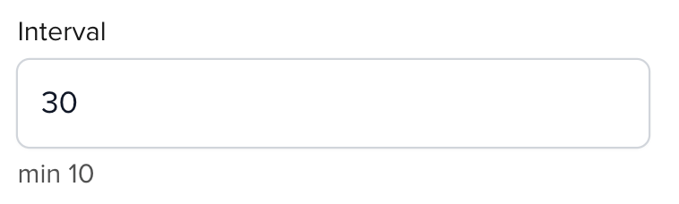 Portal Configuration: Presence Interval Portal Configuration: Presence Interval